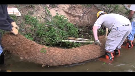 How To Restore Your Shore With Coir Logs Youtube