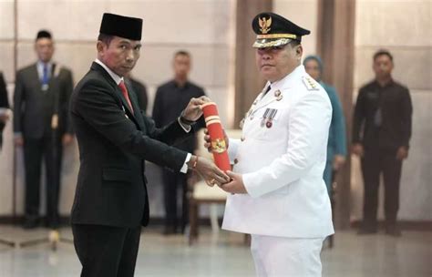 M Haris Dilantik Sebagai Pj Bupati Kabupaten Bangka Masa 2023 2024