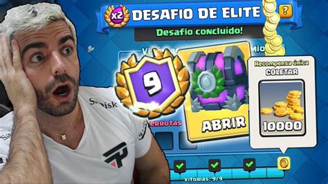 Ganhei O Desafio De Elite Do Elixir Duplo No Clash Royale Well