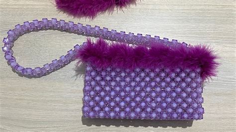 Tutorial How To Make Beaded Bag Diy Youtube