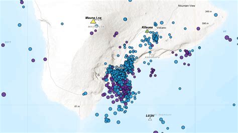 Volcano Watch Deep Pahala Earthquake Swarms Examined