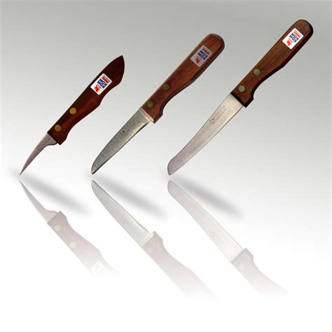 Pcs Fruit Carving Knife Set Wooden Handle B Chopchopchop Co Uk