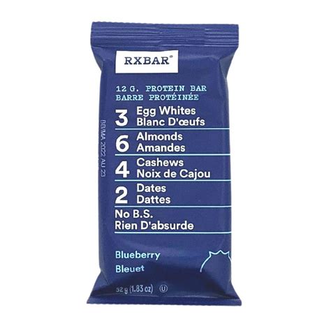 Rx Bar Blueberry Canada Naturamarket Ca