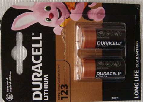 Baterii Duracell Ultra Litium Foto Cr123a Alcaline 3v 2buc Emag Ro