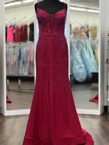 Sherri Hill 55519 Wine Rsg Formals