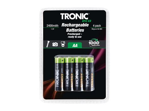 Tronic Rechargeable Batteries1 Lidl — Great Britain Specials Archive