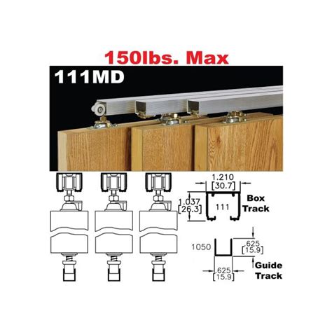 Johnson Md Multi Pass Sliding Door Hardware