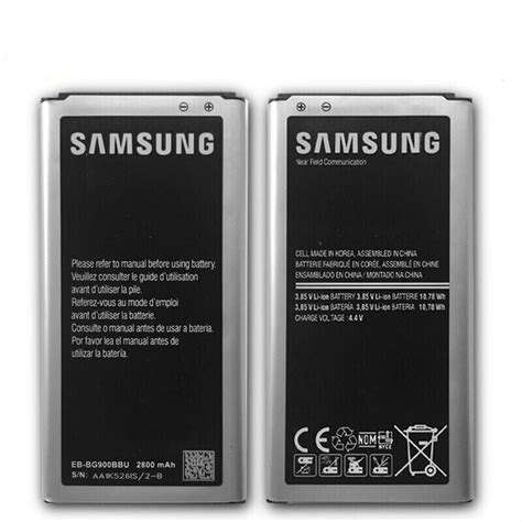 Samsung Eb Bg900bbu Battery Replacement For Galaxy S5 Smartphone 2800mah 802029064601 Ebay