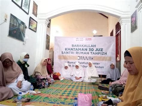 4 Rumah Tahfizh Di Sumatera Utara Gelar Khataman 30 Juz Al Qur An