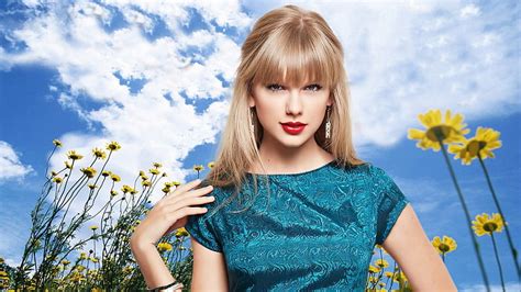 1920x1080px Free Download Hd Wallpaper Taylor Swift Singer Blue