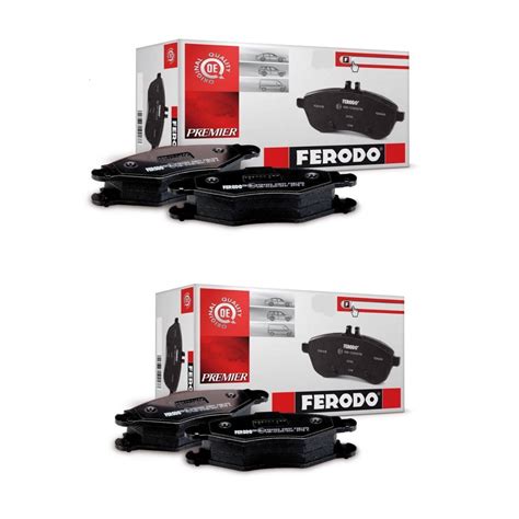 Kit Pastilha De Freio Dianteira E Traseira Cer Mica Ferodo Honda Civic