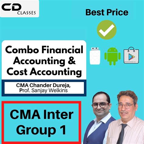 Cma Inter Group Financial Accounting And Cost Accounting Combo