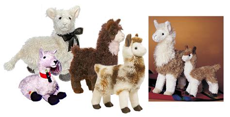 Find Llama stuffed animals, facts and information in the Barnyard at the Forest Cottage.