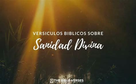 Vers Culos Sobre Sanidad Divina Textos B Blicos