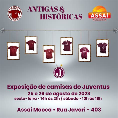 Clube Atlético JuventusExposição de Camisas do Juventus será realizada