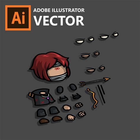 Medieval Archer 3-Packs - Royalty Free 2D Game assets | TokeGameArt