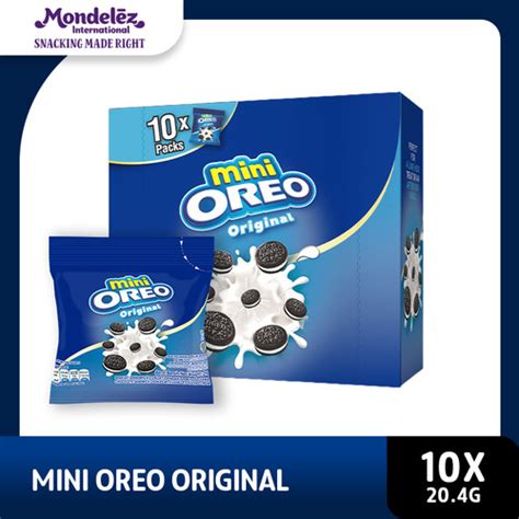 Promo Mondelez Oreo Mini Vanilla Pouch 10x23gr Oreokraft And Cadbury