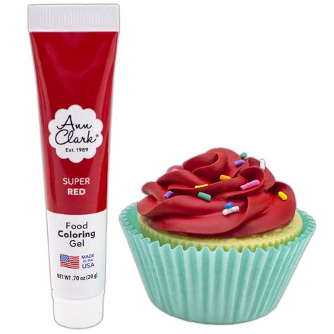 Super Red Food Coloring Gel, .70 oz. (20 g) | Ann Clark