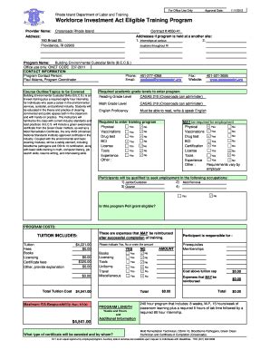 Fillable Online Dlt Ri JANITORIAL ETPL INTERNET Form Xlsx Rhode