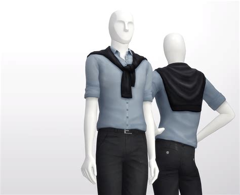 Preppy Shoulder Sweater The Sims Create A Sim Curseforge