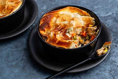 A Quicker Chicken Pot Pie Recipe With A Phyllo Crust Recipe For Ease