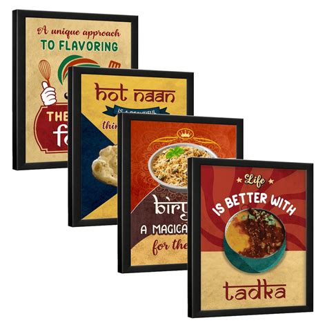 Chaka Chaundh Restaurant Wall Decoration Items Food Quotes Wall