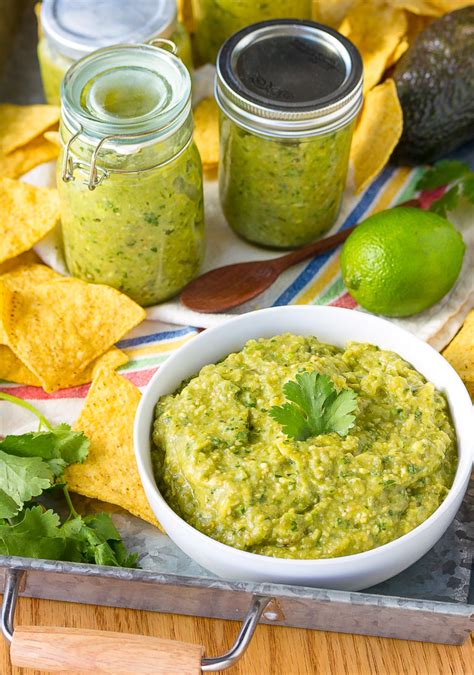 Avocado Salsa Verde Video A Spicy Perspective