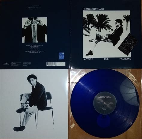 Franco Battiato ‎ La Voce Del Padrone 40th Anniversary Ltd Vinile