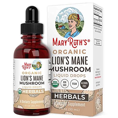 Lions Mane Mushroom Supplement USDA Organic Lions Mane Extract