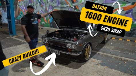 Crazy Engine Swap Datsun 1600 SR20 YouTube