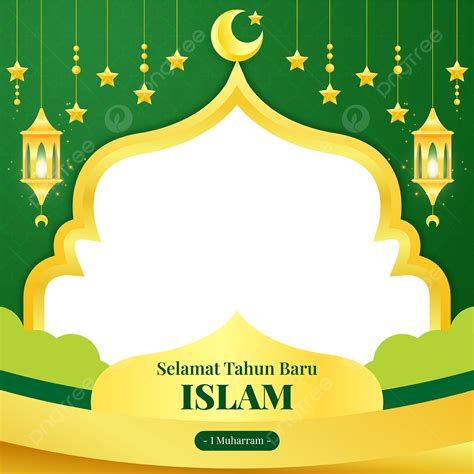 Gambar Twibbon Indah Dari Ucapan Selamat Tahun Baru Islam Atau Selamat