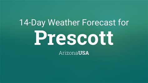 Prescott, Arizona, USA 14 day weather forecast