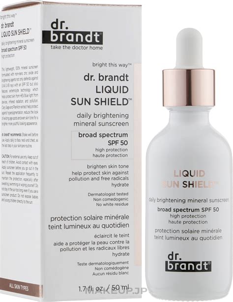 Mineral Sun Cream Dr Brandt Liquid Sun Shield Spf Makeup Jp