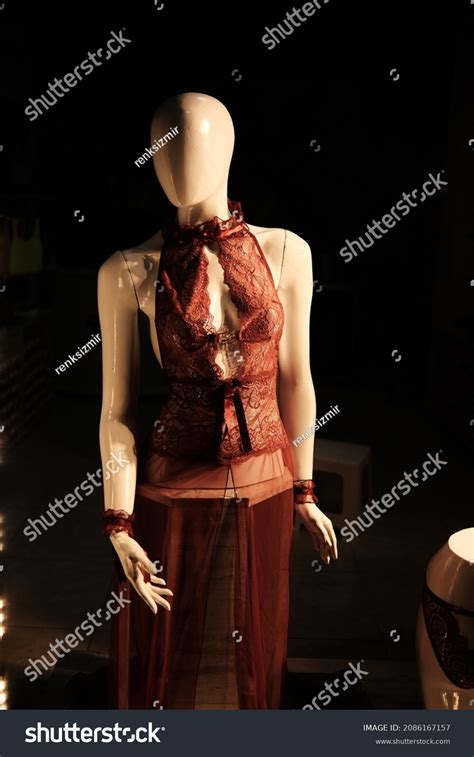 Red Black Erotic Lingerie On Mannequin Stock Photo 2086167157 Shutterstock