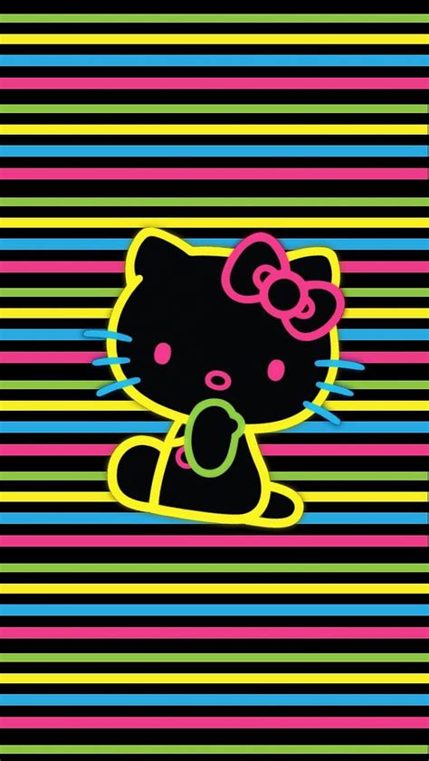 Neon Kitty Hello Kitty Hd Phone Wallpaper Peakpx