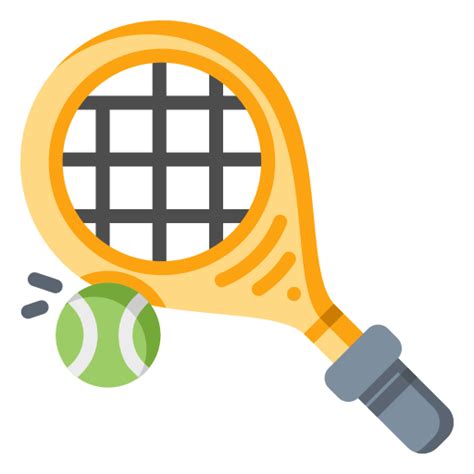 Tennis Racket Ball Sport Sport Games Icons