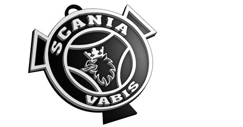 Scania Logo By 3dmakecz Download Free Stl Model