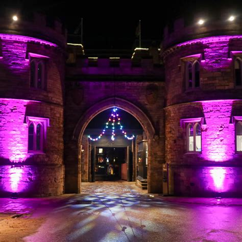 Lincoln Castle Illuminated Visit Lincolnshire