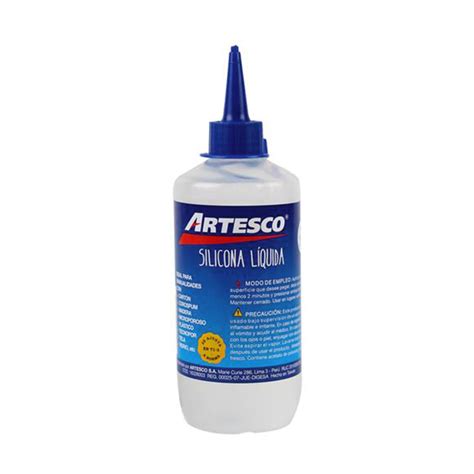 Silicona Líquida Artesco 250 ml Escuela de Arte El Cubo