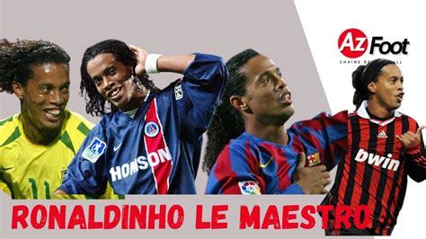 Les Meilleurs Dribbles de RONALDINHO La Légende Brésilienne