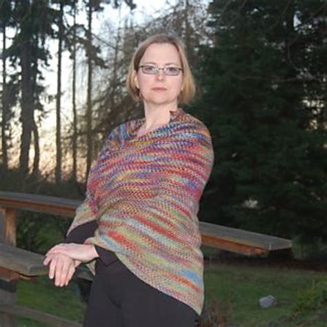 Ravelry Linen Stitch Faroese Shawl Pattern By A Karen Alfke