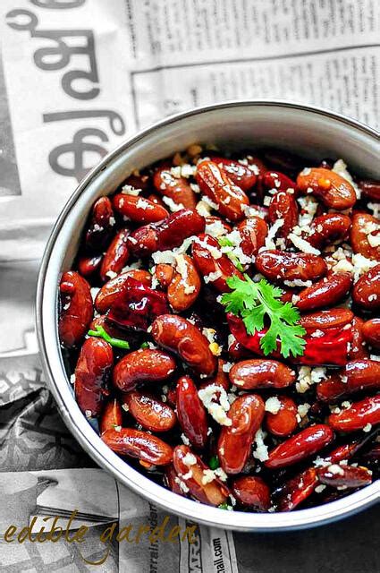 Rajma Sundal - South Indian Rajma Sundal Recipe for Navaratri - Edible Garden