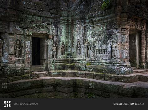 Preah Khan Temple Offset Collection Stock Photo Offset