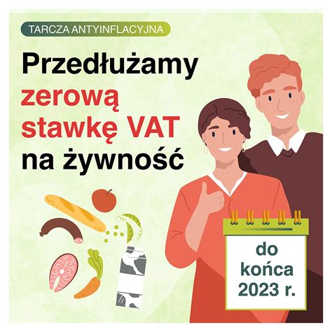 Zerowa Stawka Vat Na Ywno Do Ko Ca Roku