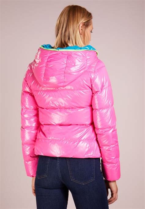 THIA Dunjakke Rosa Fluo Down Puffer Coat Jacket Style Down Jacket