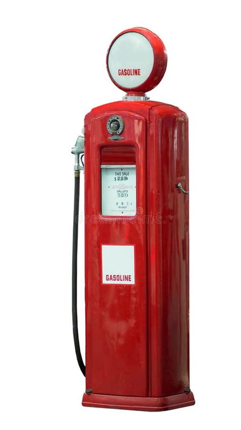 196 Vintage Gas Pump Black White Stock Photos Free And Royalty Free