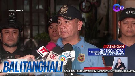 Pagsisilbi Ng Warrant Of Arrest Nauwi Sa Engkuwentro Balitanghali