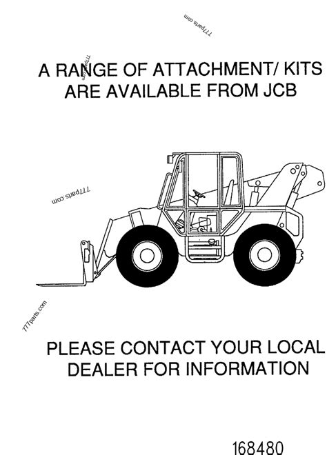 Kits Construction Jcb 506c Hl Loadall 508c506c And 506c Hl 98027710