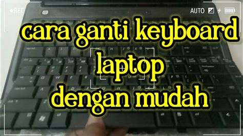 Cara Ganti Keyboard Laptop Compaq V Youtube