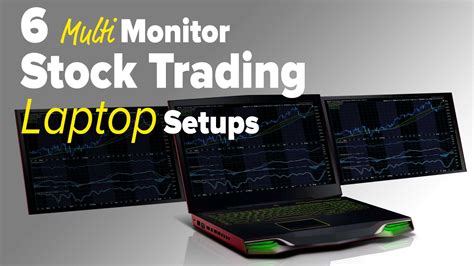 Mobile Multi Monitor Day Trading Laptop Setup Options Claytrader